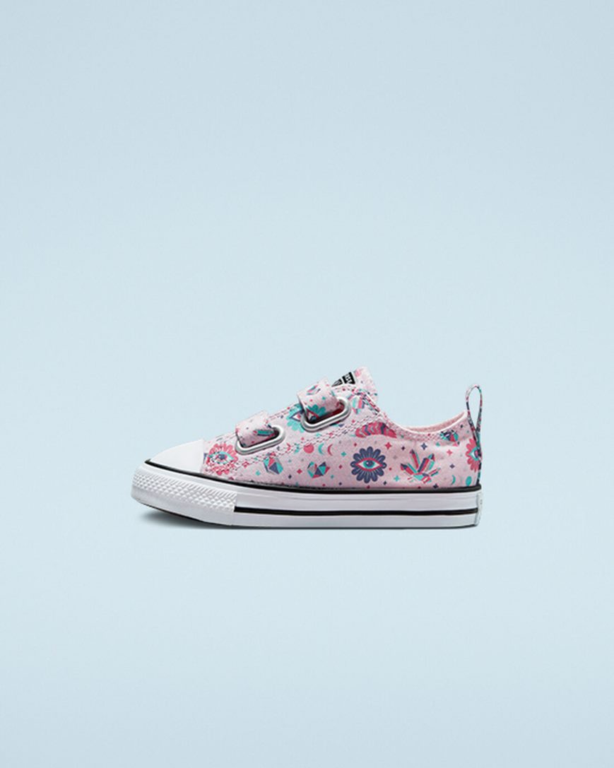 Tenis Converse Chuck Taylor All Star Easy-On Mystic Gems Cano Baixo Menino Rosa | PT O01T73P